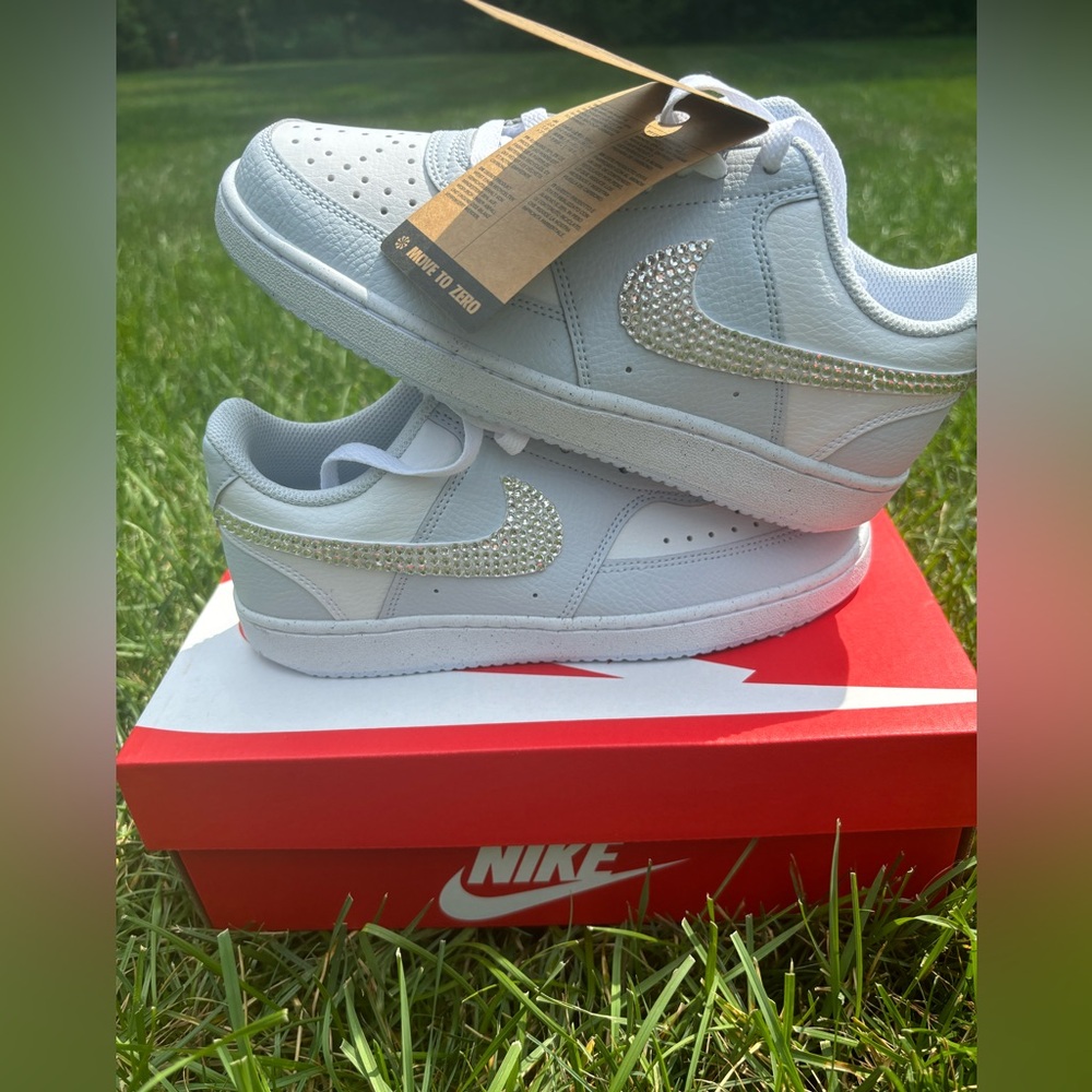 Custom💎 Swarovski Nike
